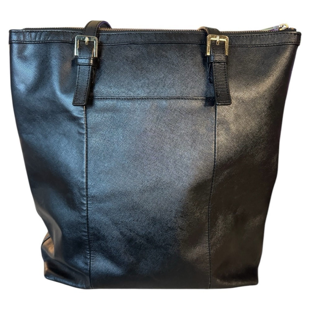 Cynthia Rowley Black Leather Versatile Handbag - Picture 2 of 11
